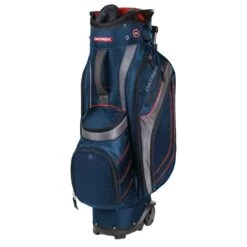 Fairway Finds -Fairway Finds 2019 datrek transit cart bag navy red