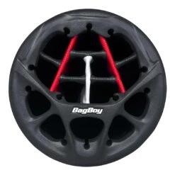 BagBoy Revolver XP Cart Bag -Fairway Finds bagboy 2024 revolver xp cart bag charcoal black red top itempicture