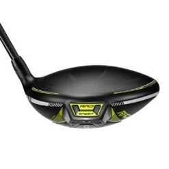 Cobra King Radspeed Driver Black/Turbo Yellow -Fairway Finds cobra king radspeed driver black turbo yellow back itempicture