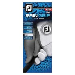 FootJoy RainGrip Golf Gloves - Pair 9 FootJoy RainGrip Golf Gloves - Pair -Fairway Finds footjoy 2018 raingrip golf gloves white
