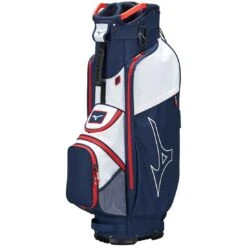 Mizuno LW-C Cart Bag -Fairway Finds mizuno 2023 lw c cart bag navy red itempicture