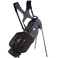 Sun Mountain Mid Stripe Stand Bag -Fairway Finds sun mountain 2023 mid stripe stand bag black gunmetal red itempicture
