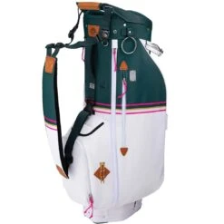 Sun Mountain Mid Stripe 4-Way Cart Bag -Fairway Finds sun mountain 2024 mid stripe cart bag white jade azalea itempicture