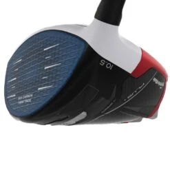 TaylorMade Stealth 2 Plus Red/White/Blue Driver -Fairway Finds taylormade stealth 2 plus usa driver heel itempicture