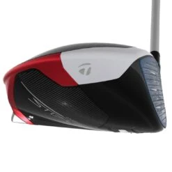 TaylorMade Stealth 2 Plus Red/White/Blue Driver -Fairway Finds taylormade stealth 2 plus usa driver toe itempicture