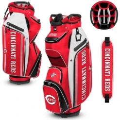 Team Effort MLB Bucket III Cooler Cart Bag 24 Team Effort MLB Bucket III Cooler Cart Bag -Fairway Finds team effort mlb bucket 3 cooler cart bag cincinnati reds itempicture