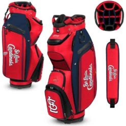 Team Effort MLB Bucket III Cooler Cart Bag 34 Team Effort MLB Bucket III Cooler Cart Bag -Fairway Finds team effort mlb bucket 3 cooler cart bag st louis cardinals itempicture