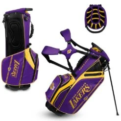 Team Effort NBA Caddie Carry Hybrid Bag -Fairway Finds team effort nba caddie carry hybrid bag la lakers itempicture