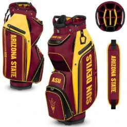 Team Effort NCAA Bucket III Cooler Cart Bag 25 Team Effort NCAA Bucket III Cooler Cart Bag -Fairway Finds team effort ncaa bucket 3 cooler cart bag arizona state sun devils itempicture