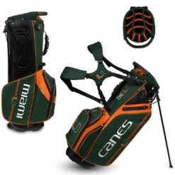 Team Effort NCAA Caddie Carry Hybrid Bag 35 Team Effort NCAA Caddie Carry Hybrid Bag -Fairway Finds team effort ncaa caddie carry hybrid bag miami hurricanes itempicture