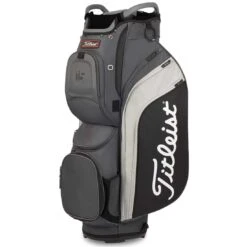 Titleist Cart 15 Cart Bag 12 Titleist Cart 15 Cart Bag -Fairway Finds titleist 2022 cart 15 cart bag charcoal black grey itempicture