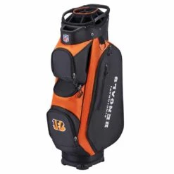 Wilson Staff Wilson NFL Cart Bag 27 Wilson Staff Wilson NFL Cart Bag -Fairway Finds wilson 2021 nfl cart bag cincinnati bengals itempicture