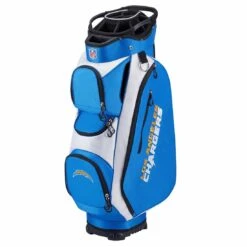 Wilson Staff Wilson NFL Cart Bag 34 Wilson Staff Wilson NFL Cart Bag -Fairway Finds wilson 2021 nfl cart bag los angeles chargers itempicture